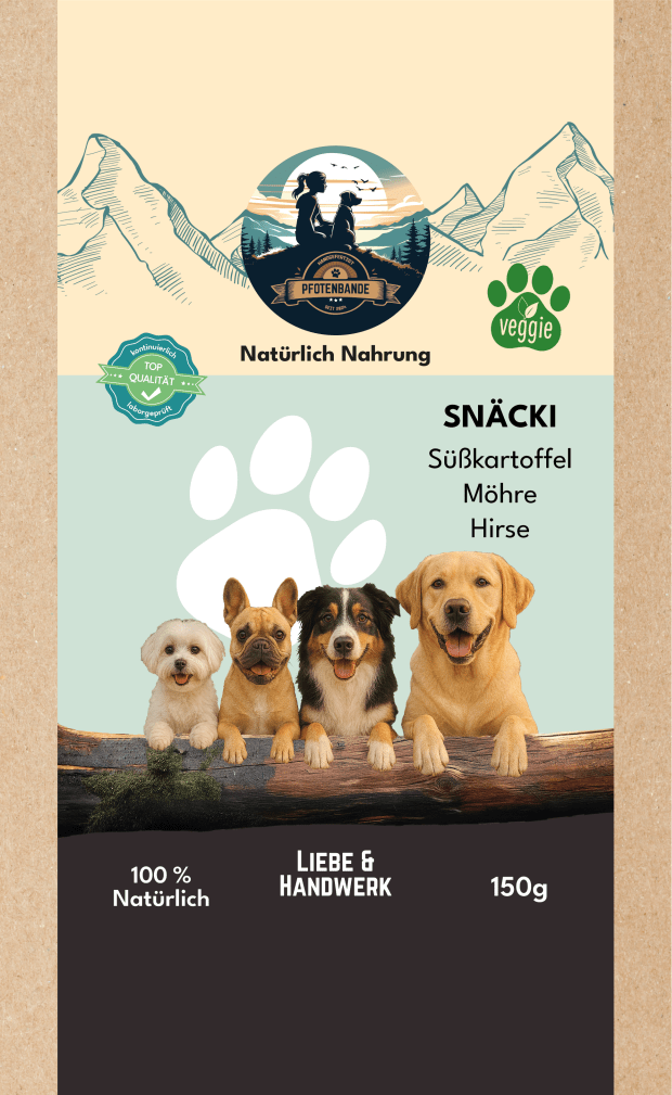 Snäcki - Veggie Nr. 2 - Pfotenbande
