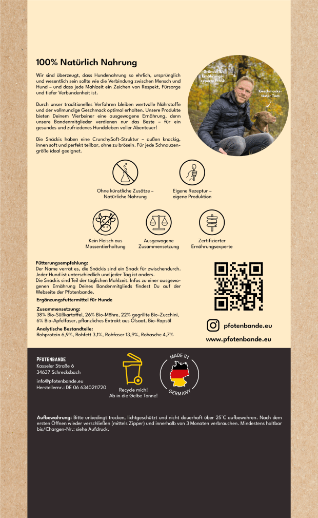 Snäcki - Veggie Nr. 1 - Pfotenbande