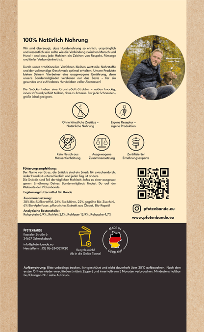 Snäcki - Veggie Nr. 1 - Pfotenbande